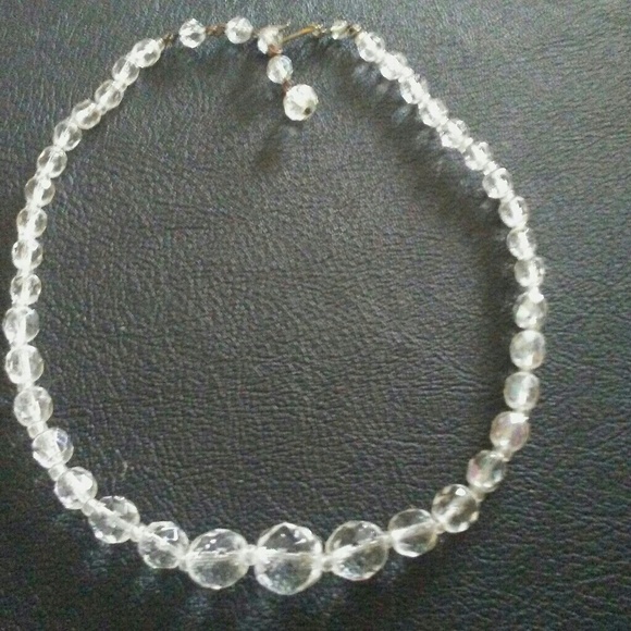Vintage Caro Crystal Borgaleous Choker s - Picture 4 of 6